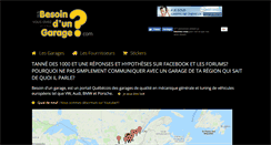Desktop Screenshot of besoindungarage.com